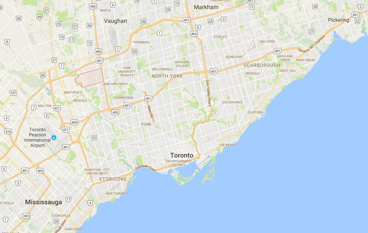 Карта на Поезијата на Самитот во окружниот Торонто