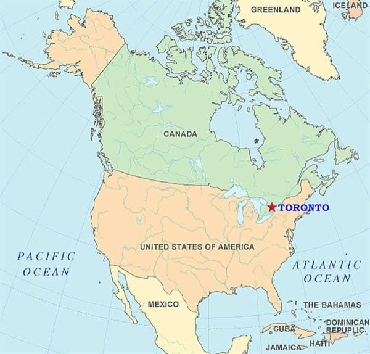 Карта на Торонто на сад