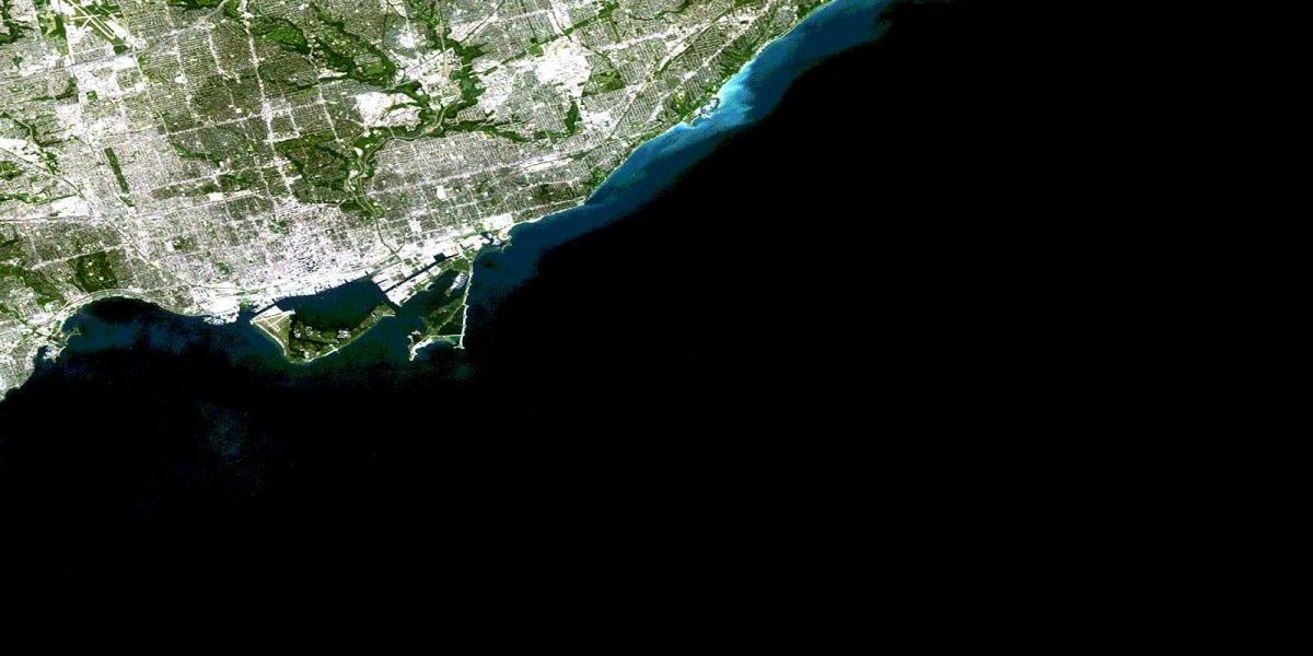 Карта на Торонто satellite