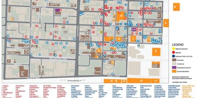 Карта на Забава Област Торонто информации