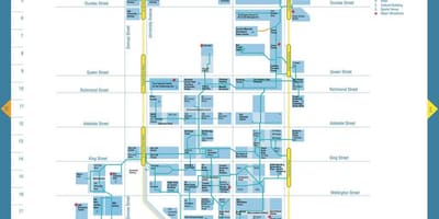 Мапа на Патот Финансиски Област Торонто