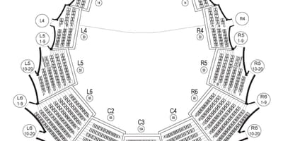 Мапа на Рој Thomson Сала mezzanine