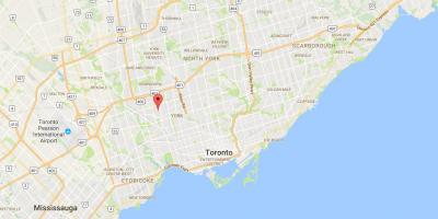Карта на Amesbury област Торонто