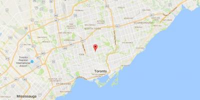 Карта на Chaplin Имот област Торонто