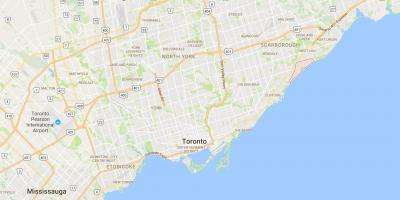Карта на Guildwood област Торонто