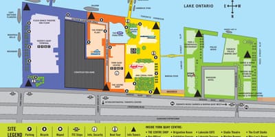 Карта на Harbourfront Центар