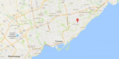 Карта на Ionview област Торонто