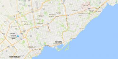 Карта на Malvern област Торонто