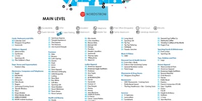 Карта на Sherway Градини