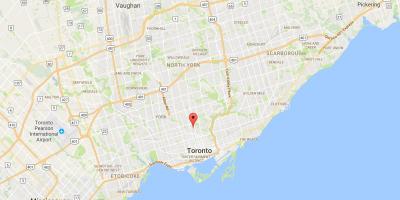 Карта на Summerhill област Торонто