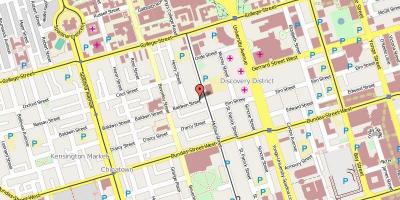 Карта на Болдвин Село Торонто