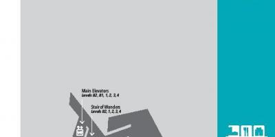 Карта на Кралската Онтарио Музеј ниво 4