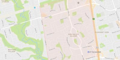 Карта на Кикирики соседство Торонто
