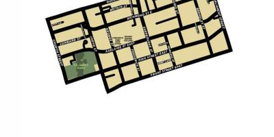 Карта на Населба Стари Град Торонто