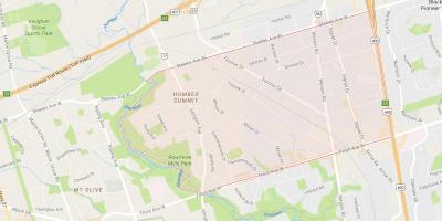 Карта на Поезијата на Самитот во соседството Торонто