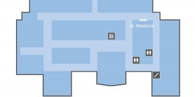 Карта на Св. Јосиф е Здравствениот центар во Торонто OLM ниво 4