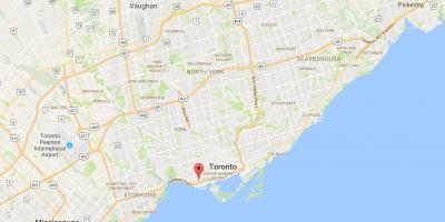 Карта на Слобода Село област Торонто