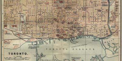 Карта на Торонто 1894