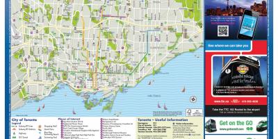Мапа на туризмот Торонто